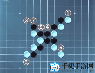 逆水寒手游五子棋残局四怎么过